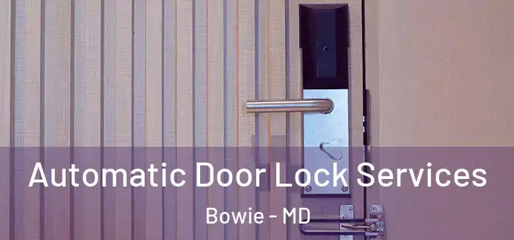 Automatic Door Lock Services Bowie - MD
