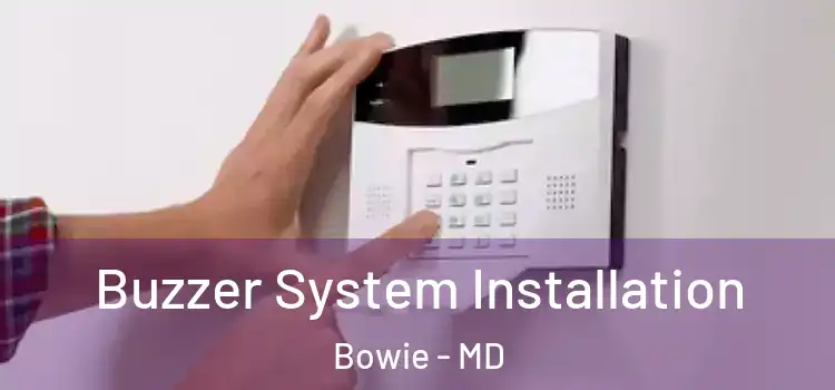 Buzzer System Installation Bowie - MD