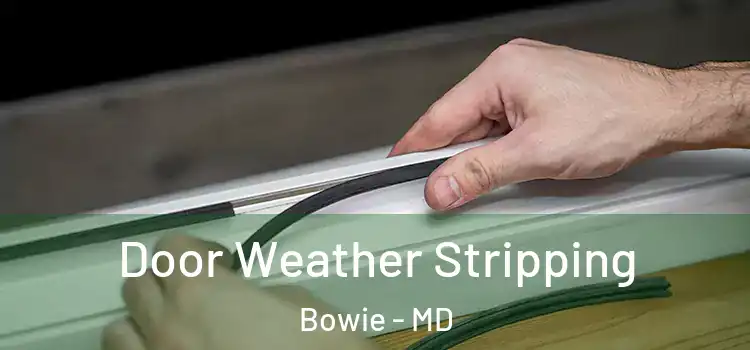 Door Weather Stripping Bowie - MD