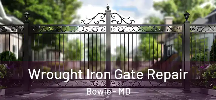  Wrought Iron Gate Repair Bowie - MD